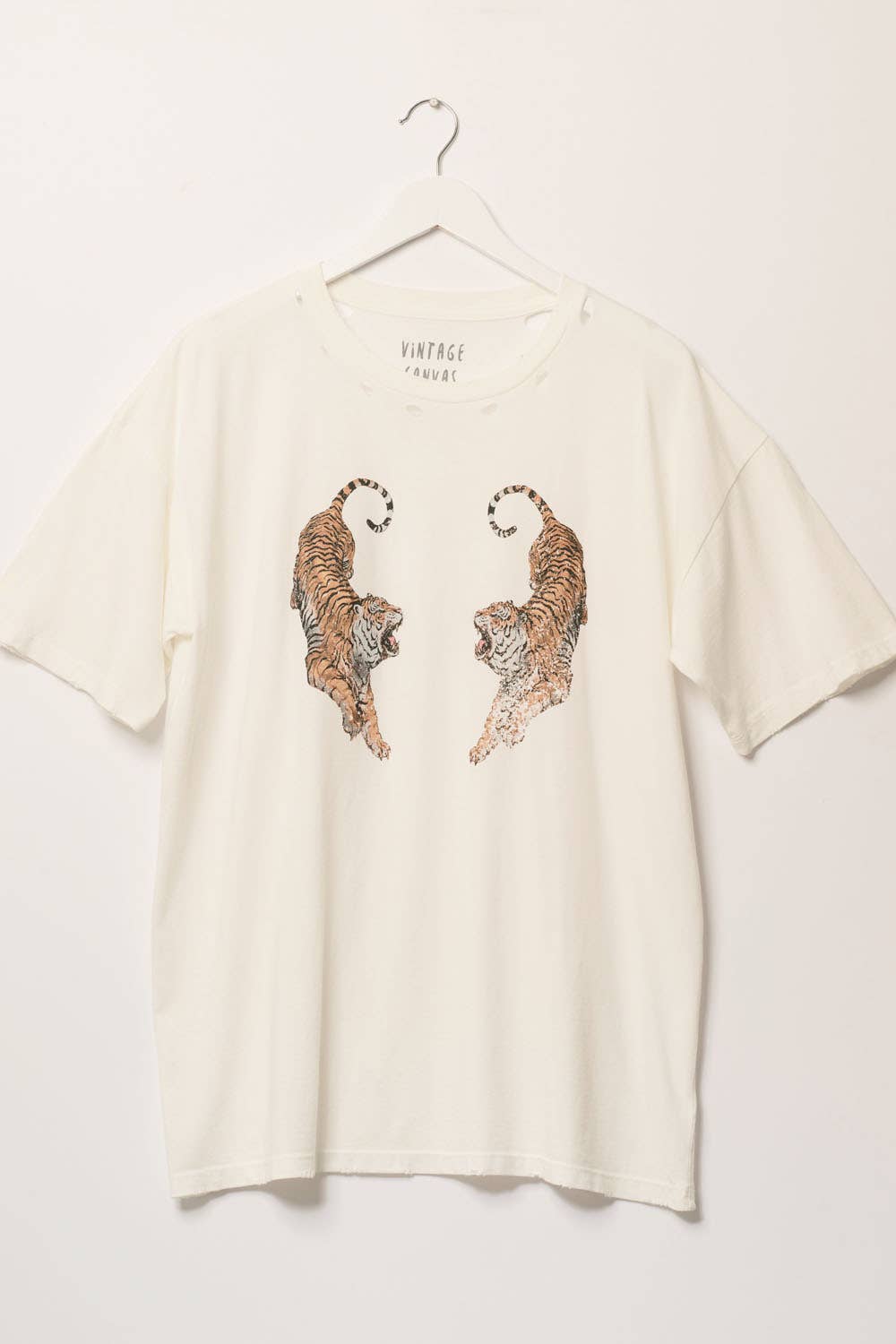 Tigers Vintage Oversized Tee