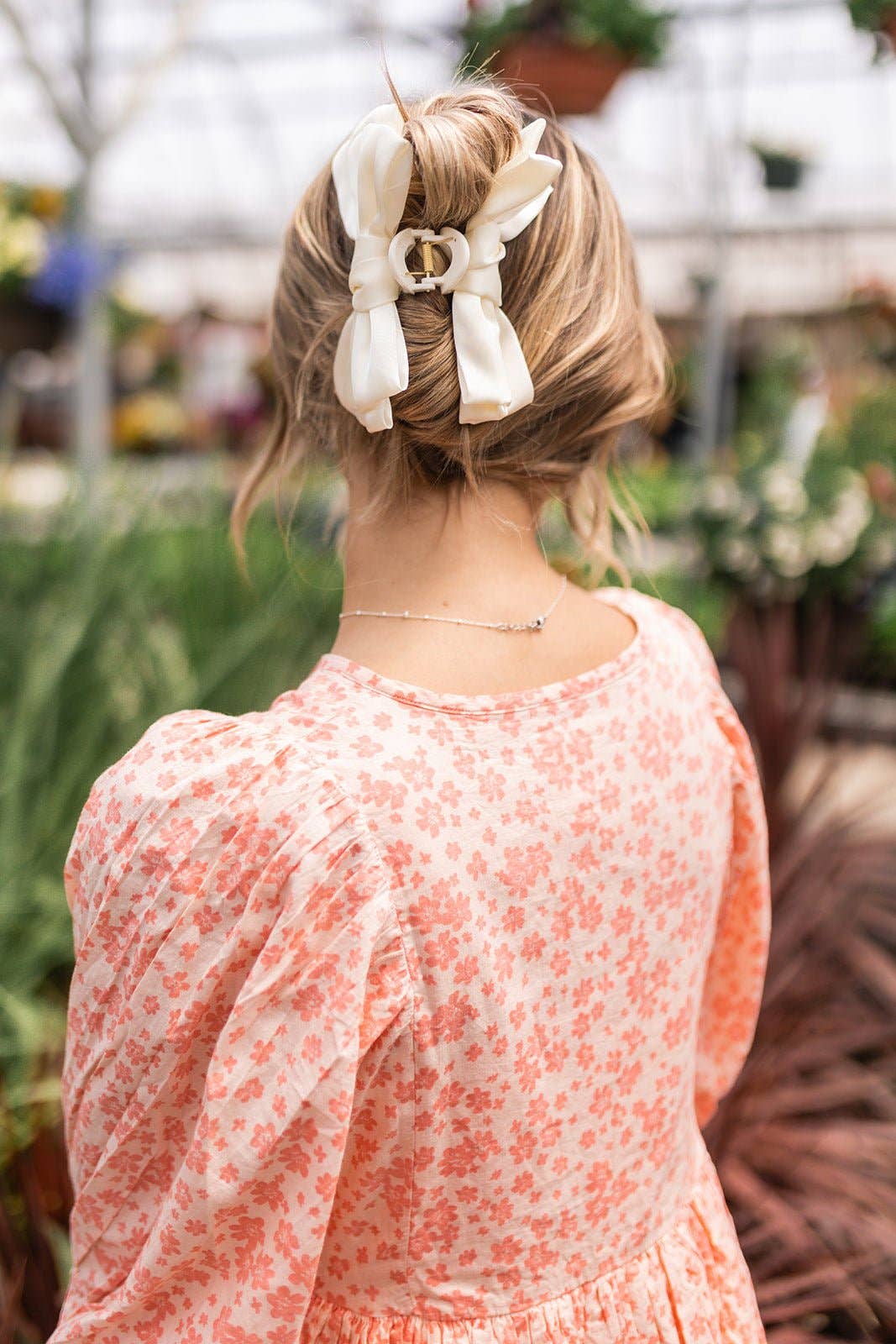 Bailey Satin Bow Claw Clip