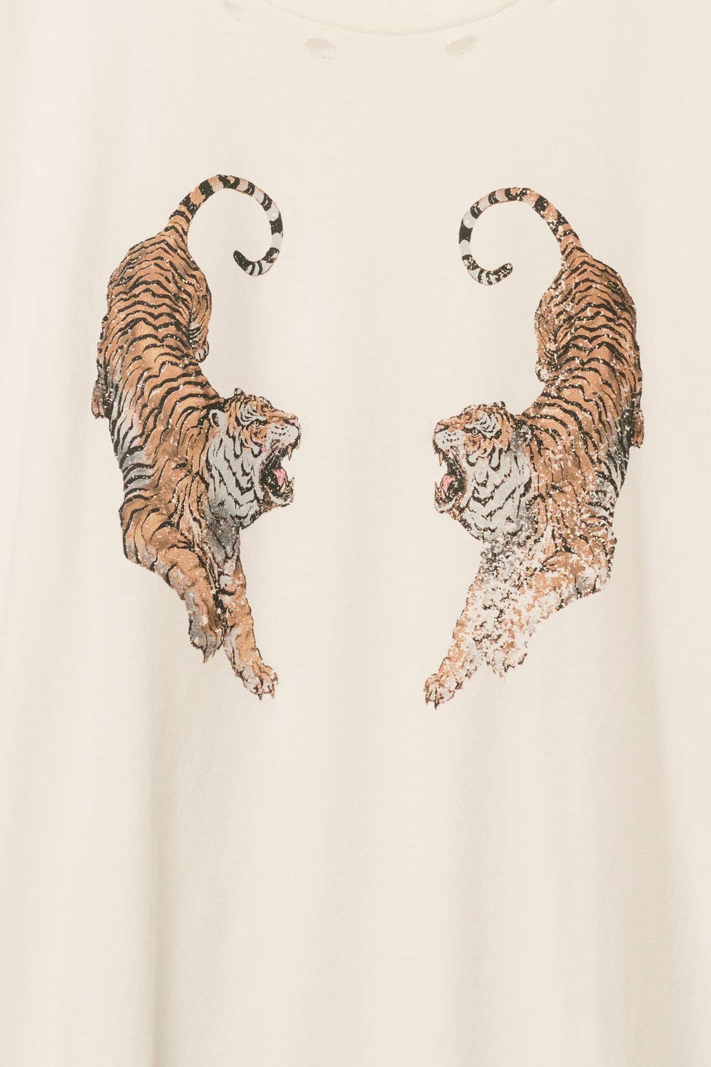Tigers Vintage Oversized Tee