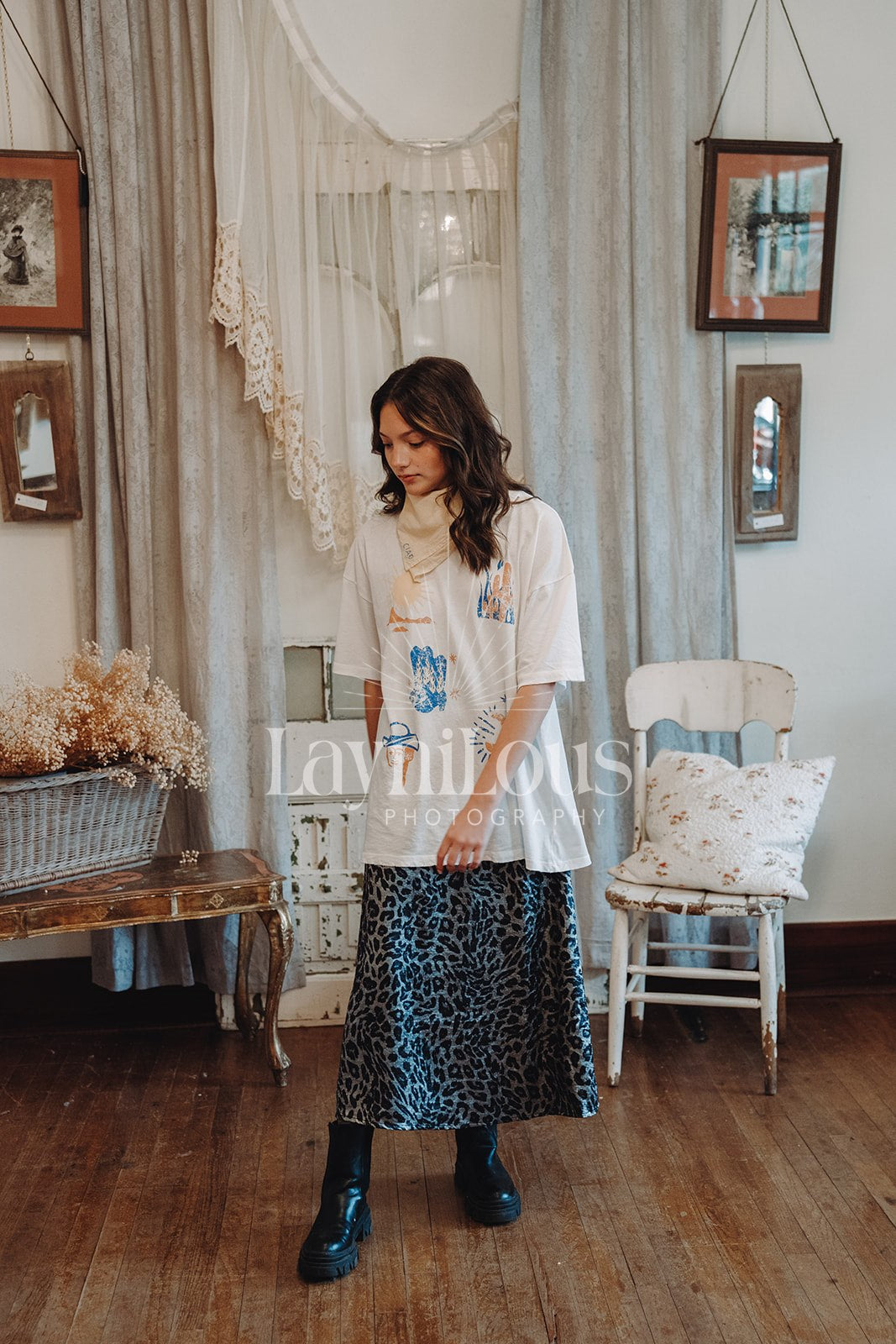 Western Vintage Oversized Tee