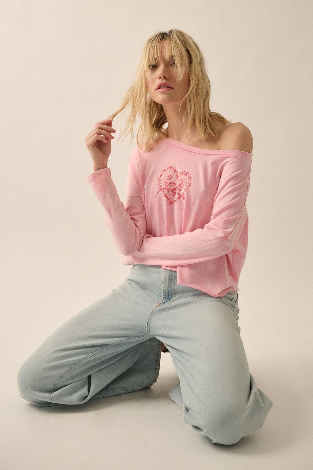 Rose Heart Top