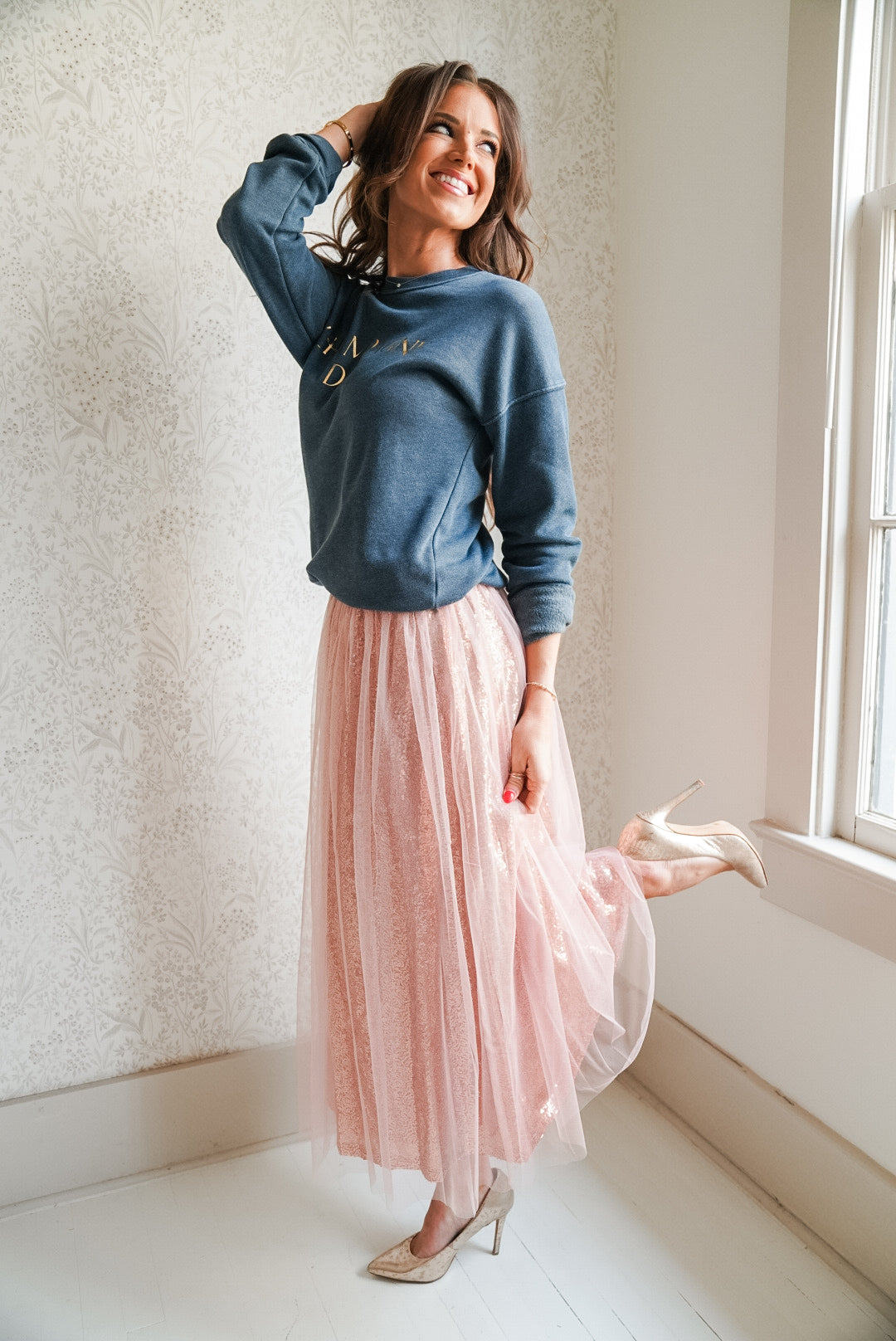 CHAMPAGNE DIET SWEATSHIRT