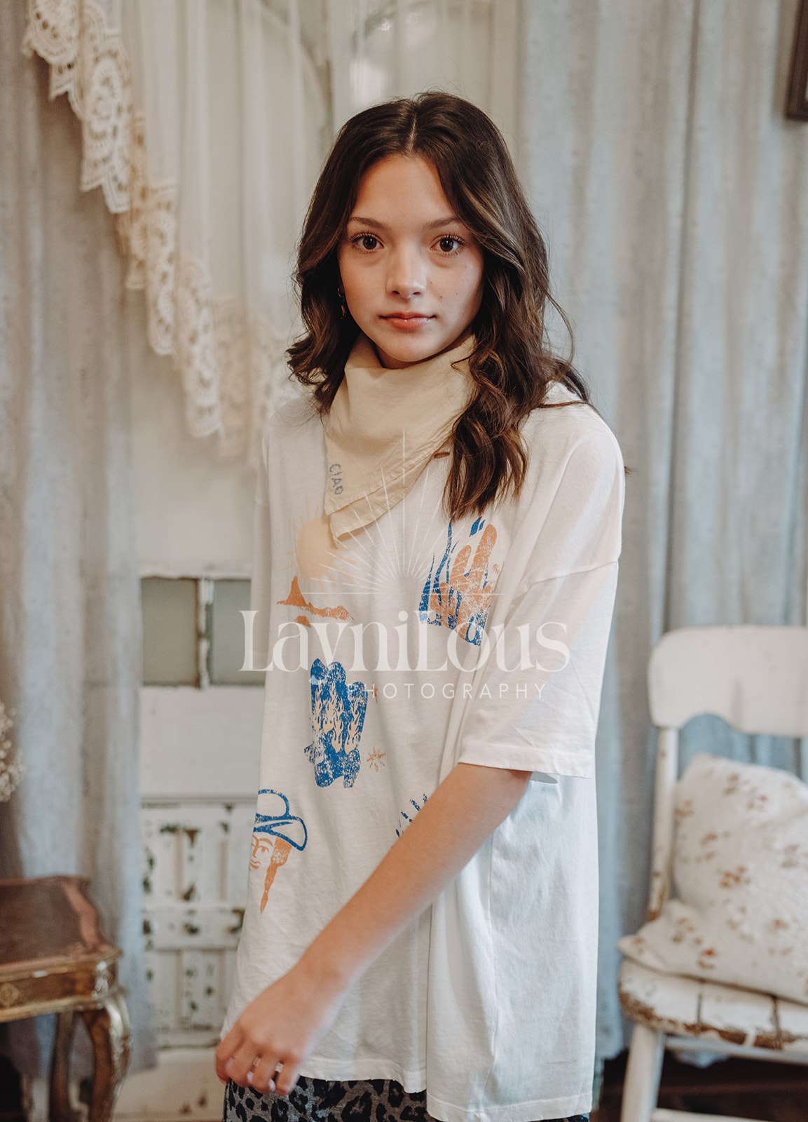 Western Vintage Oversized Tee