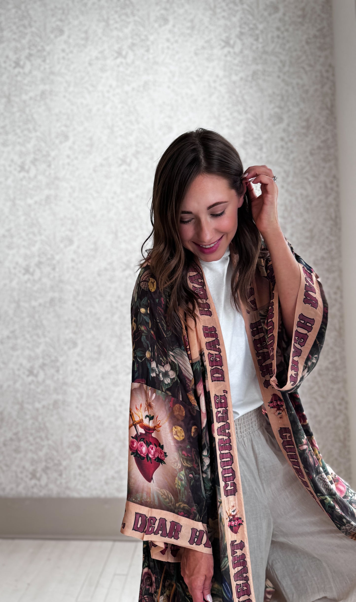 Courage Dear Heart Kimono