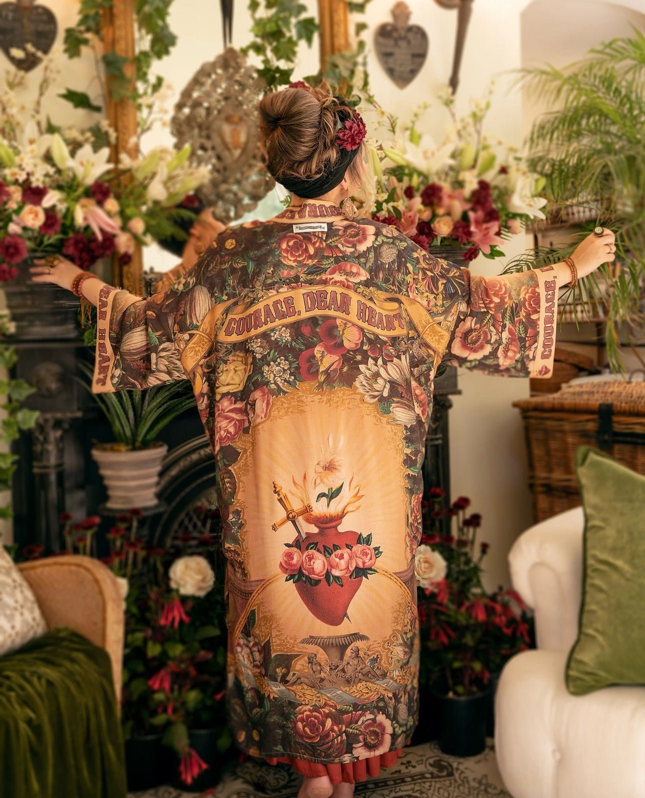 Courage Dear Heart Kimono