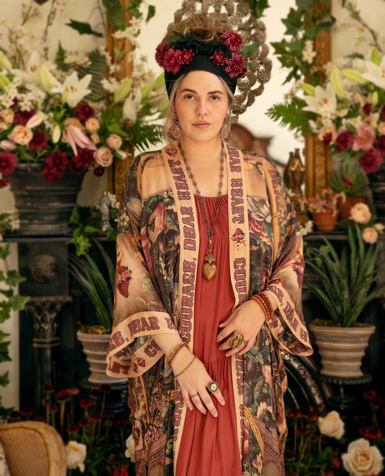 Courage Dear Heart Kimono