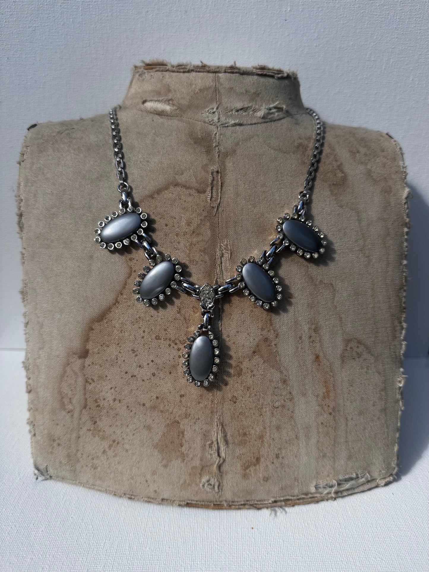 Silver & Shine Vintage Inspired Necklace