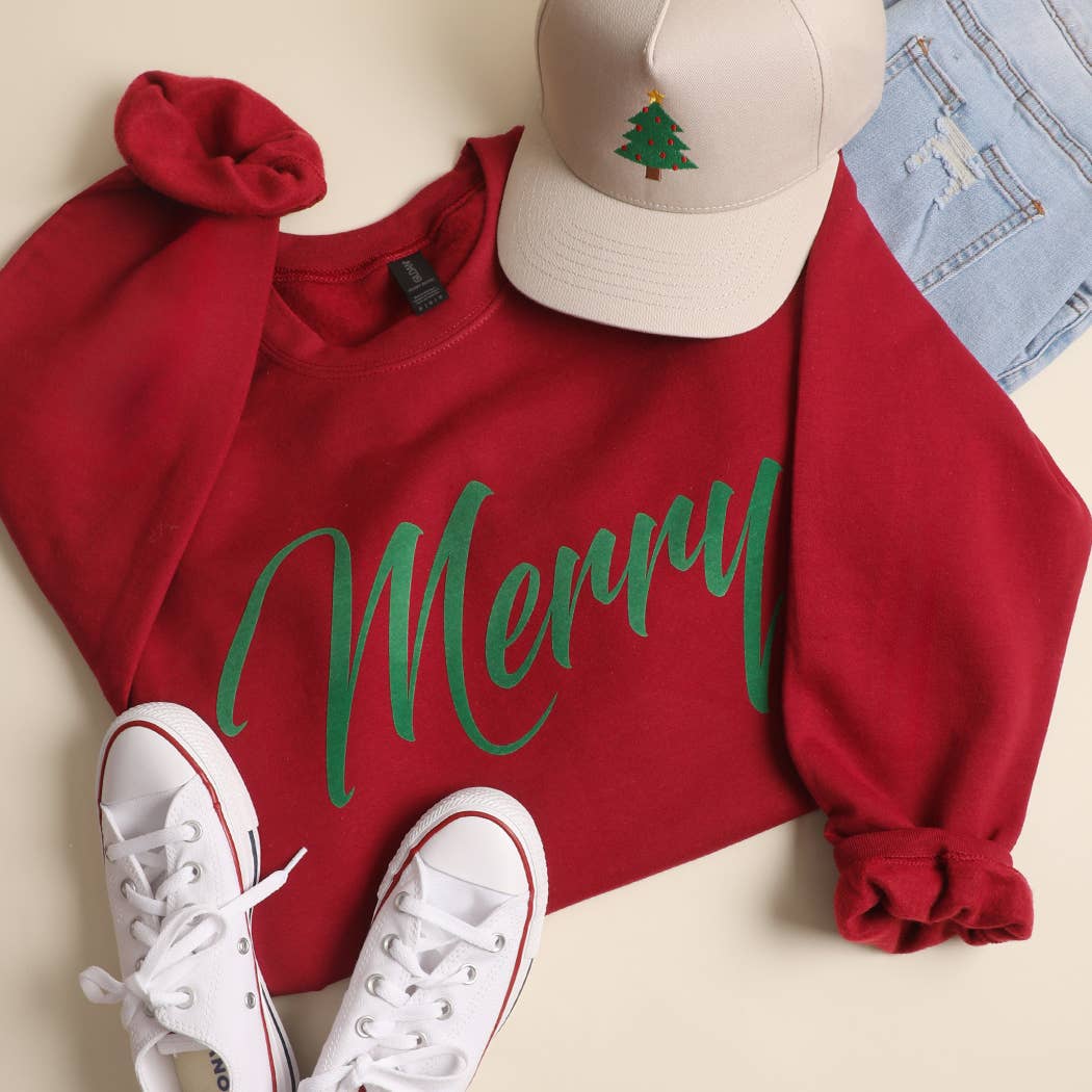 Merry Heavyweight Fleece Crewneck Sweatshirt