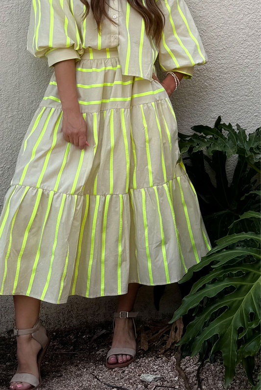 Neon Lime Skirt