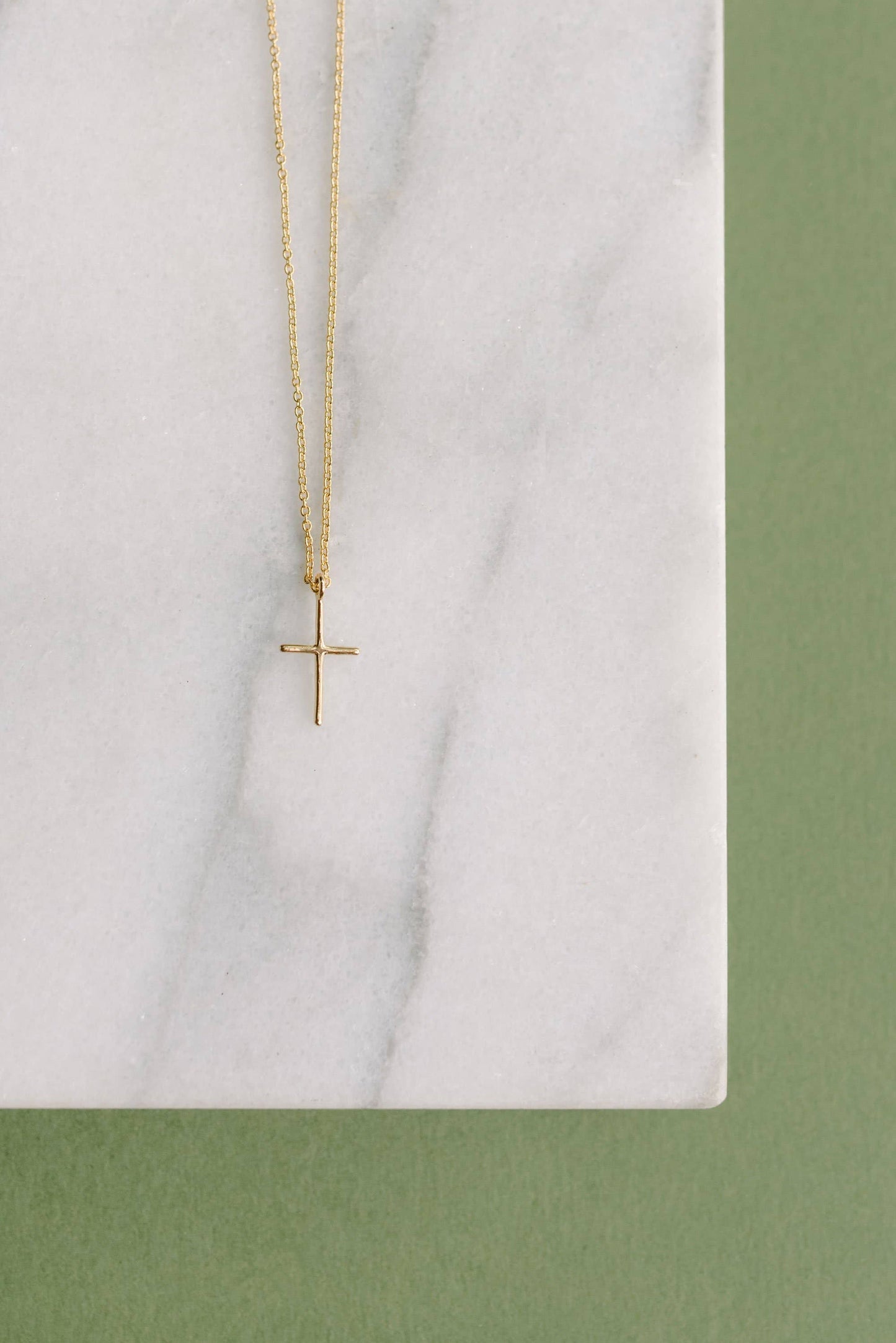 Momma + Me Cross Necklace Set