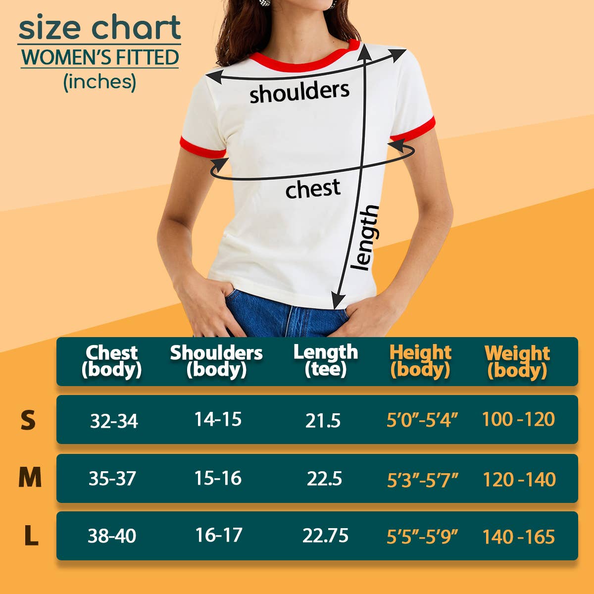 Ringer Tee Blank Off White Blue Women's Fitted Top
