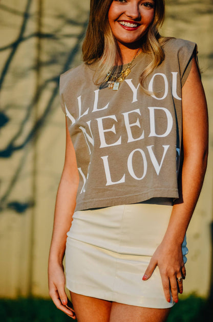 All You Need is Love Muscle Tee
