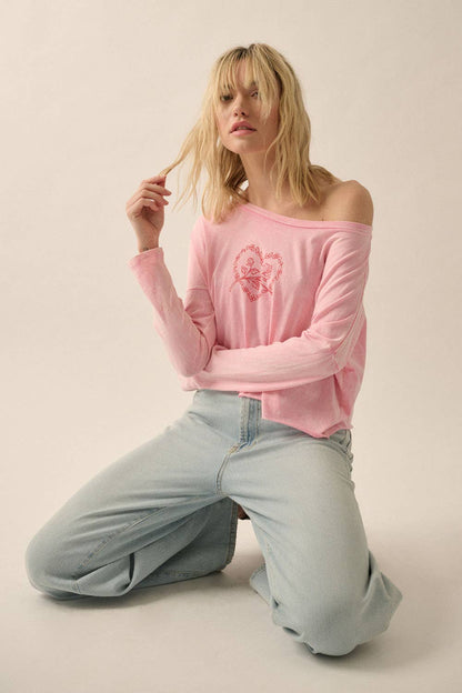 Rose Heart Top