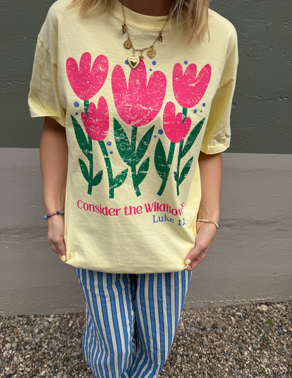 Consider The Wildflowers Tee