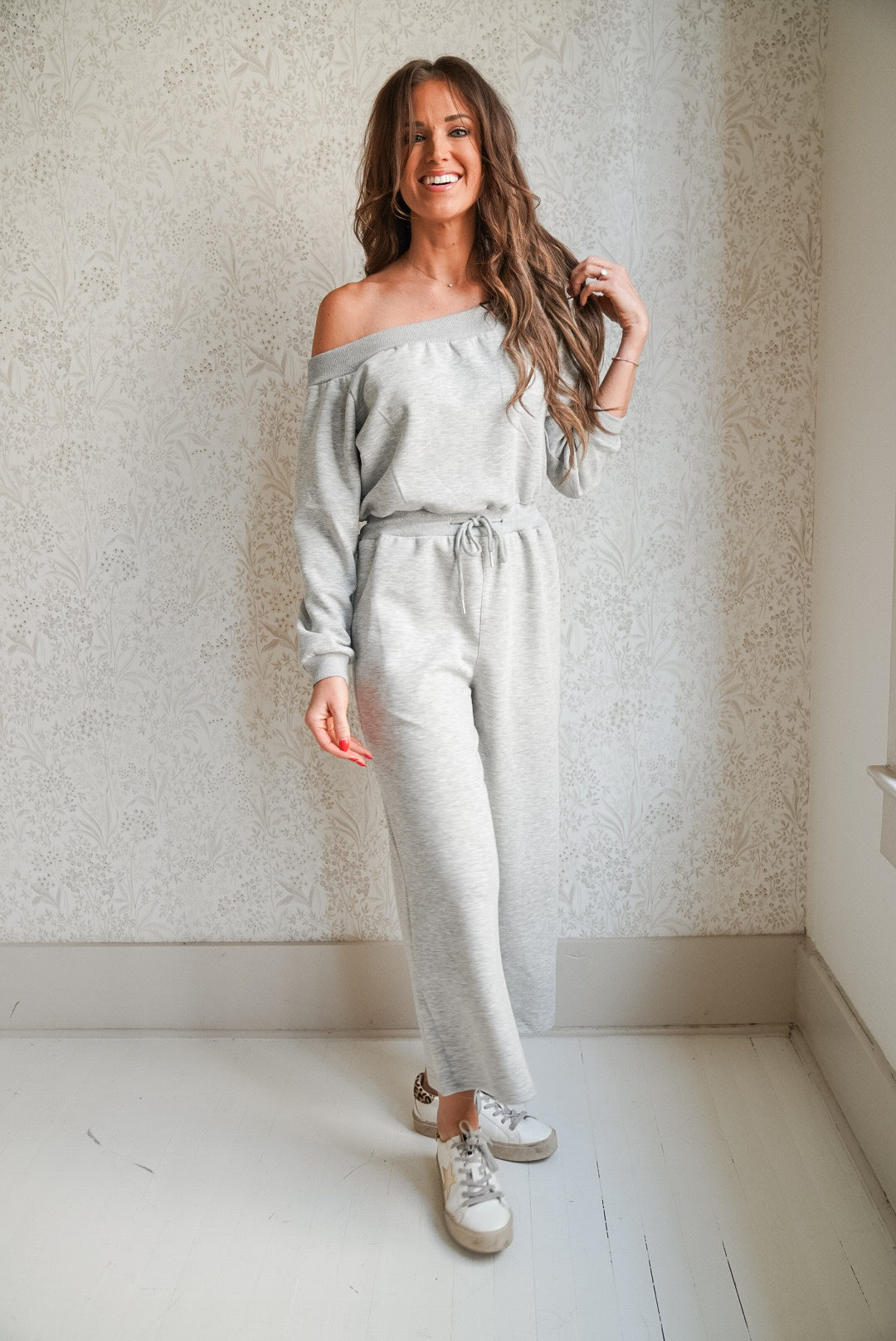 P. CILL "Butter Modal" Ribbed Contrast Jumpsuit