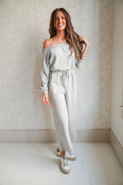 P. CILL "Butter Modal" Ribbed Contrast Jumpsuit