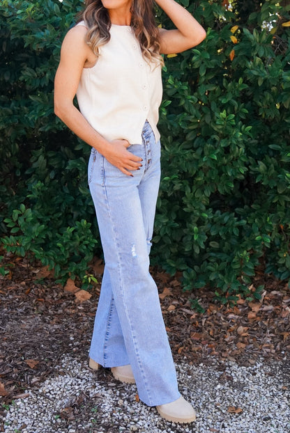 WIDE LEG JEANS