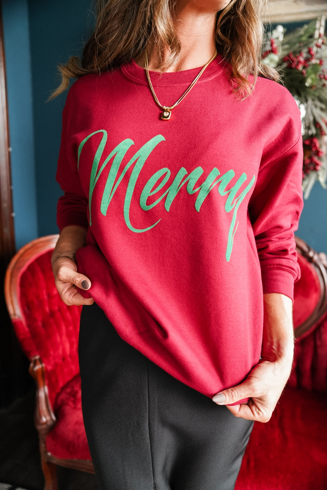 Merry Heavyweight Fleece Crewneck Sweatshirt