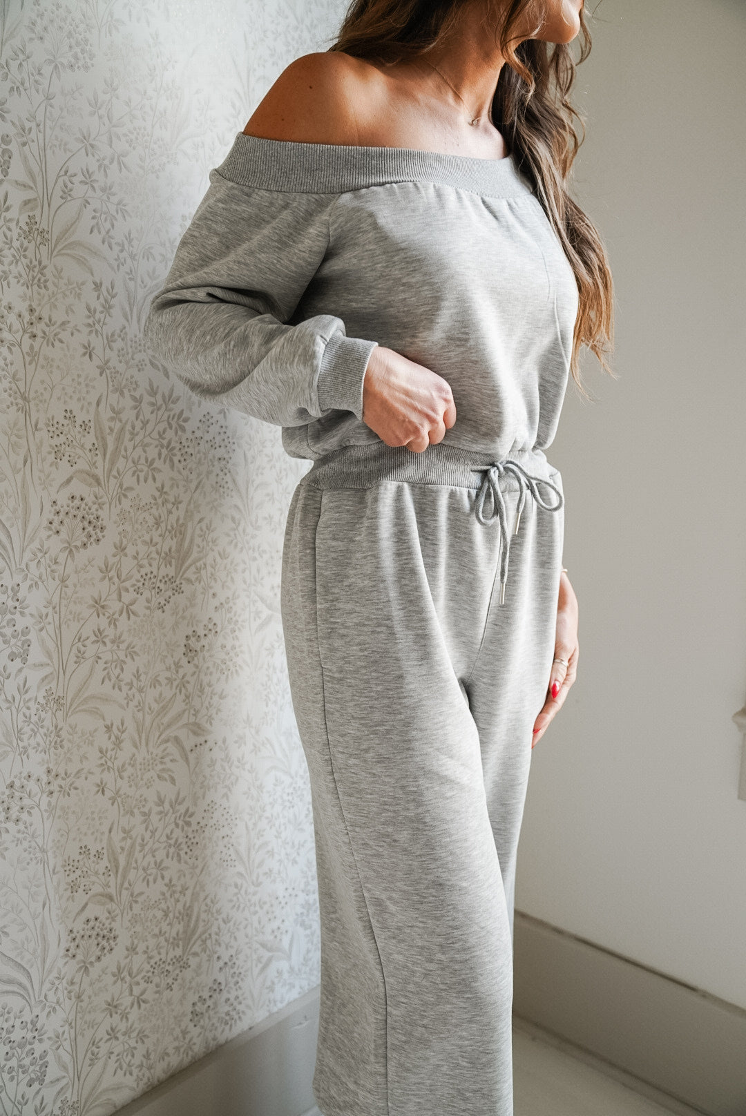 P. CILL "Butter Modal" Ribbed Contrast Jumpsuit