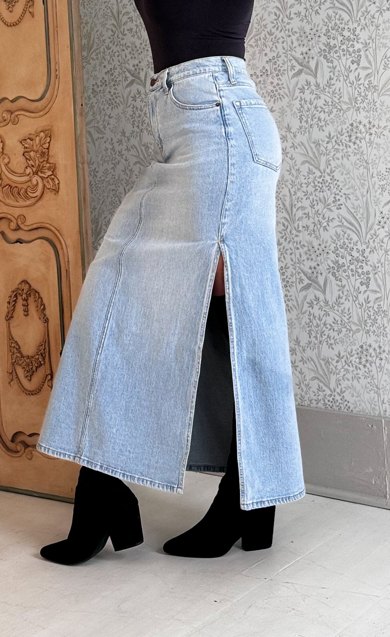 Perfect Denim Skirt