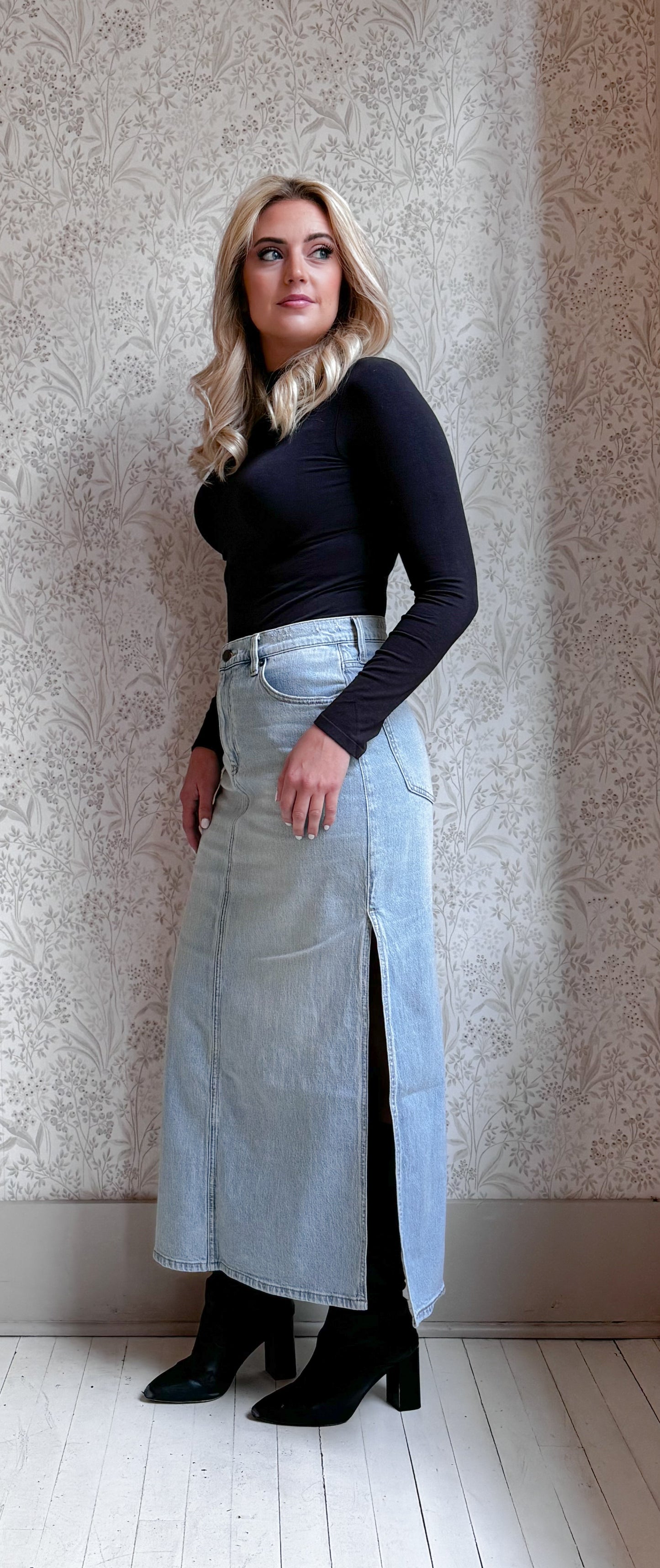 Perfect Denim Skirt