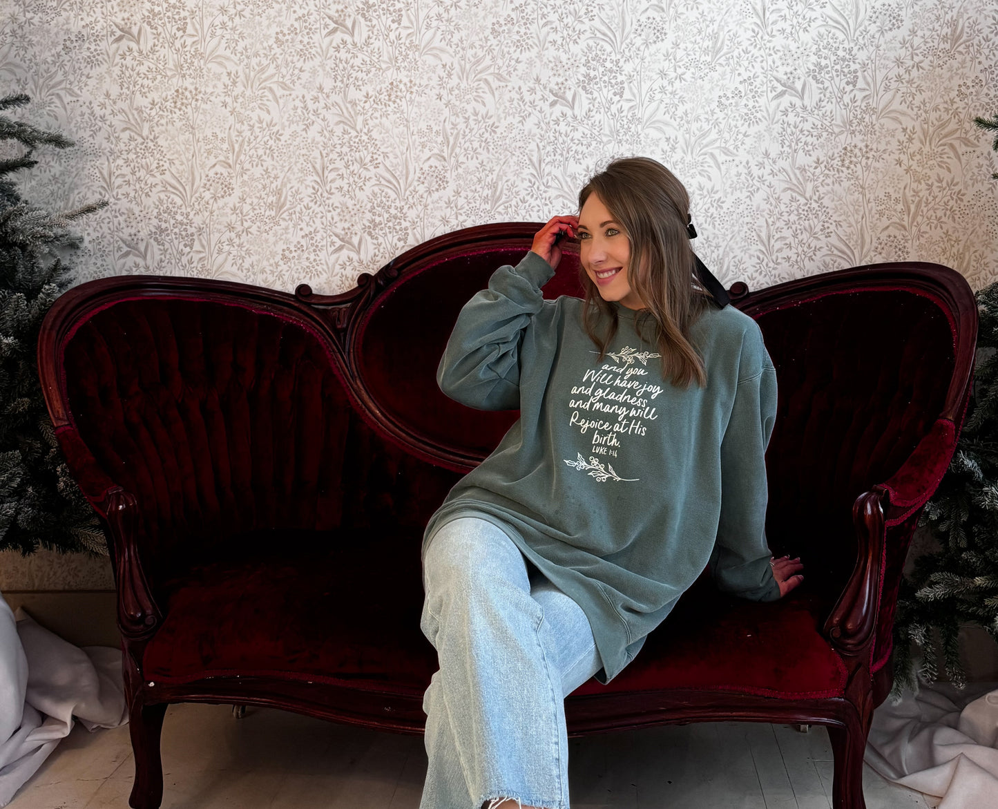 Luke 1:14 Sweater