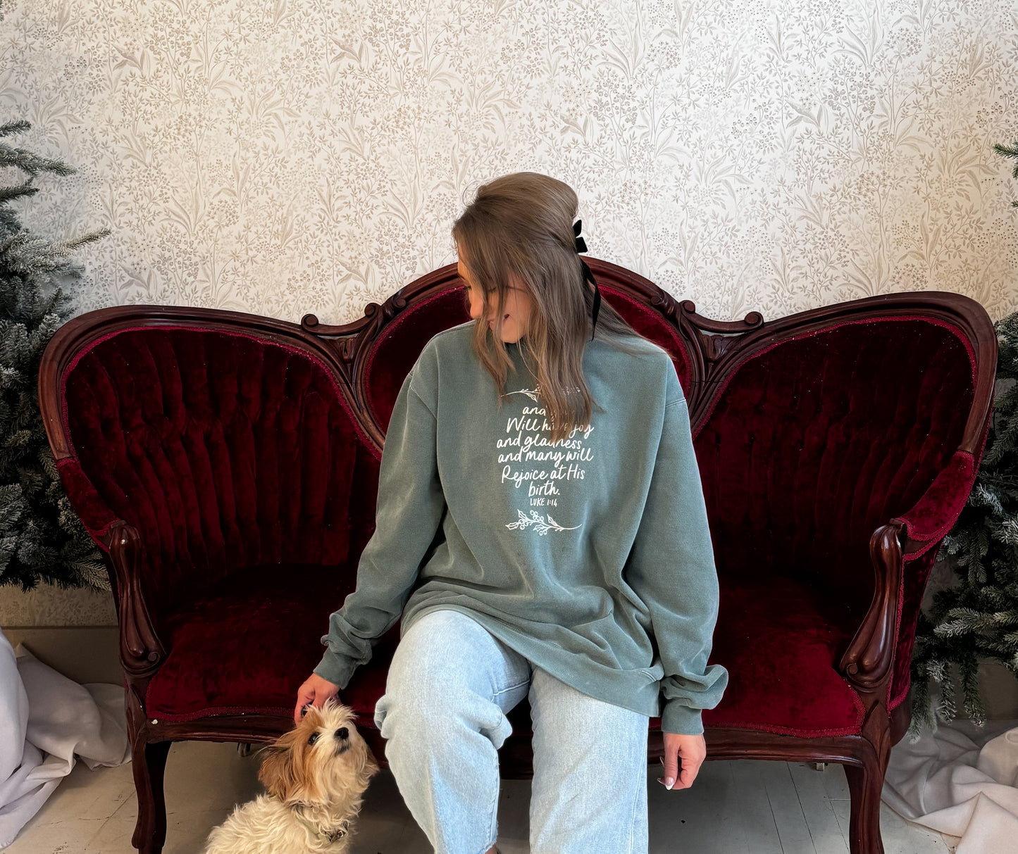 Luke 1:14 Sweater