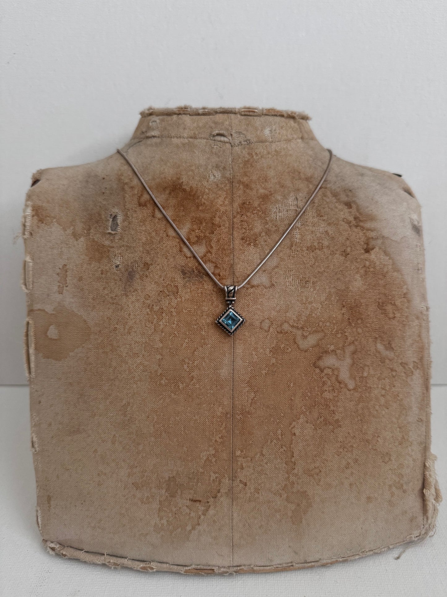 Blue Stone Necklace
