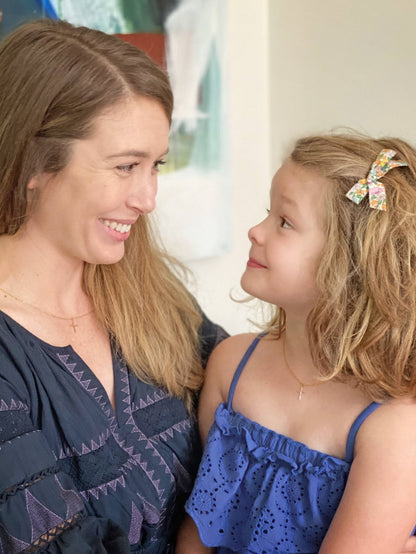 Momma + Me Cross Necklace Set