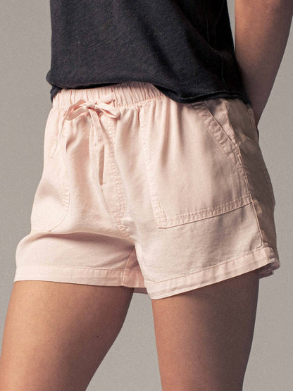 Tencel Patch Pocket Summer Shorts