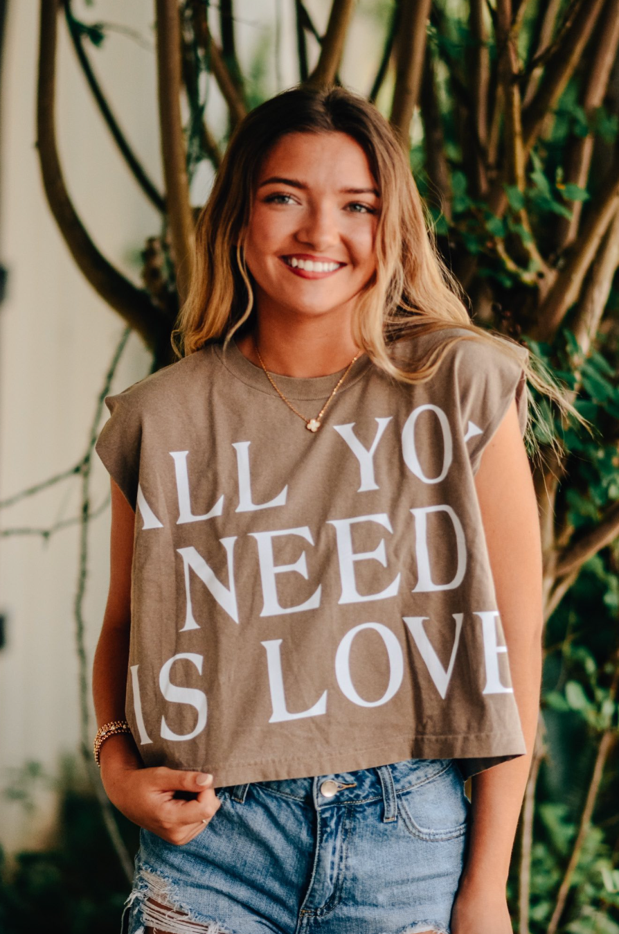 All You Need is Love Muscle Tee