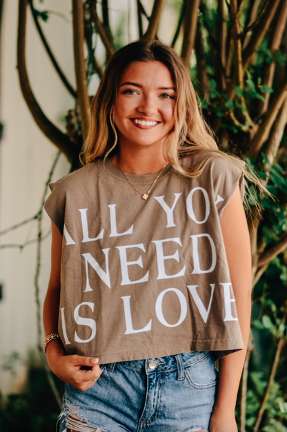 All You Need is Love Muscle Tee