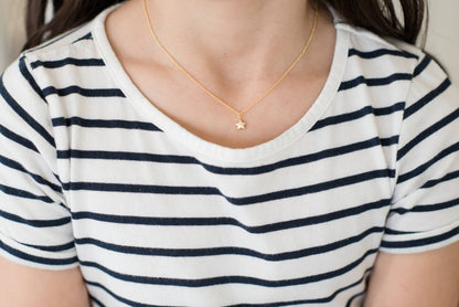 Momma + Me Moon and Star Necklace Set