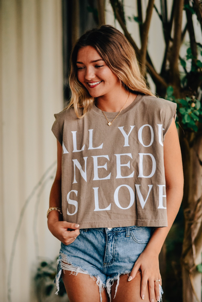 All You Need is Love Muscle Tee